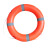 跃励工品 防汛救生圈 船用救生圈 海上救援便捷塑料游泳圈 塑料救生圈  一件价