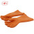 双安 双安 25KV绝缘手套 最大使用电压21KV 高压防触电橡胶手套(舒适型) 均码橙色 橙 标准 20天