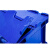 定制 标准可堆式物流箱塑料周转箱塑料储物箱收纳箱有盖物流箱 D箱-无盖灰色