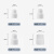 科齐 14#橡胶塞螺纹（100只）橡胶塞实验室盐水瓶塞翻口塞酒瓶塞密封塞标准反口橡皮塞硅胶螺纹