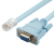 京像USB转console线交换机AP路由器防火墙配置调试线RJ45控制线 粉色+蓝色 3.6m