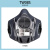 重松日本TW08S传声器面具防尘防毒电焊油漆甲醛雾霾硅胶男女T化工 S主体一个无芯 (小号)
