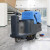 济清 驾驶式洗地机 工厂机场多功能全自动拖地机地面清洗机免维护款560型驾驶电动洗地机