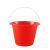 谐晟 塑料小红桶 调器桶油漆涂料实验小水桶 XSYQT01 无盖2L 1个