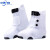 定制适用于 防水雨鞋套防滑硅胶下雨天雨鞋套男女加厚高筒防雨靴 003白色