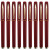 宝克PC1828/1838/1848大容量中性笔0.5/0.7/1.0mm选磨砂杆签字水笔 红色12支 PC1838水笔/0.7mm