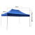 穆运 帐篷户外遮阳防雨棚折叠露营帐篷工地野外帆布蓝色3米*4.5米3000*4500*2700（加强版）