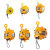 弹簧平衡器现货吊机自锁式悬挂拉力平衡吊助力器塔式弹簧平衡 加长型2230kg*2.8米212