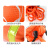 立采水域救援绳包漂浮水面荧光救生绳安全绳抛绳包防汛救生装备 橙色绳包 （粗）8毫米（长）21米 一套价 