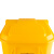 庄太太 【87L黄色】医疗废物垃圾桶医院用利器盒加厚黄色医院诊所脚踏桶有盖大号