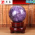 仙来阁天然紫水晶球摆件原石可旋转工艺品家居客厅装饰乔迁开业礼品 直径2厘米实木底座