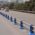 花乐集市政护栏 交通设施安全隔离栅栏 公路马路围栏防撞活动护栏 蓝色0.6米高每米价