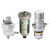 空压机自动排水阀气泵气动排水器储气罐油水分离器AD402-04 AS6D AD402-04带一只外牙对丝等