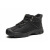聚远（JUYUAN）冬季加绒保暖户外防滑工作鞋 黑色 39码 1双价