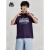 卡帕（Kappa）短袖2024新款情侣男女夏索罗娜运动休闲T恤撞色字母半袖 黑色-990 XXL