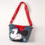 迪士尼（Disney）儿童小包包可爱小女孩爱莎毛绒小挎包卡通米妮女童斜挎小包 爱莎小挎包
