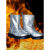 耐高温铝箔隔热靴鞋返辐射热耐高温鞋锻造铸造反射热防火靴舒适 铝箔护脚通码 40