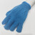 小学生幼儿园劳动防割防水运动体育防滑儿童手套 湖蓝棉纱手套 7岁-13岁中童