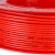 德力西电线电缆家用100米1.5/2.5平方4/6铜芯电线BV单芯单股硬线 BV6平方红色100米