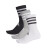阿迪达斯（adidas） 男袜女袜2022冬季新款三双装中筒袜运动袜舒适短袜训练袜AA2320 DZ9345 S