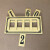 金色可移动数字门牌插槽可更换数字门牌带磁吸磁铁门牌号码牌定制 金色A款四卡槽模具+40个数字卡 16x8cm