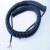 弹簧线2芯3芯4芯PU伸缩螺旋线缆国标铜芯电缆线黑色高弹力电源线 黑3芯0.5平5.0米