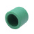 伟星 PPR 管材 管件20 4分配件 PPR水管配件水暖管件 管帽20/4分 绿色【30个装】