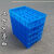 加厚塑料箱分格周转箱多格分类盒工具箱30格40格60格零件螺丝筐子 18格外径60x40x12cm 蓝色加厚
