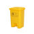 医院专用医疗垃圾桶黄色物脚踏桶诊所大号带盖废弃口罩桶商用 加厚40L医疗/脚踏/黄色