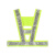 V型反光背心反光马甲夏季反光衣道路施工绿化交通骑行印字 荧光黄白条
