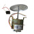 YY-40-2P系列烘箱电机烤箱干燥箱电机鼓风电机恒温电机电容配件 3个角电机40P+风叶+电容轴