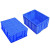 幸蕴(XINGYUN)塑料周转箱 零件物料盒 收纳整理配件箱 胶筐长方形盒子 不带盖520*380*230MM白色