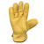 软羊皮老保电焊手套二保焊隔热防护手套搬运工作防护 黄色 左手1只