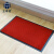 正奇谊防滑地垫PVC复合底双条纹加密吸尘地毯酒店迎宾红地毯脚垫1.2米宽 需要几米数量拍几（大红）