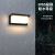 V-POWER户外防水壁灯 现代北欧室外防水过道楼梯庭院庭院大门口壁灯 HL-6255AS-暖白光