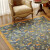 斯坦梅兹毛绒客厅地毯轻奢防滑卧室房间毯家用高级感美式沙发茶几毯子 美式碎花A 160*230cm