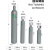 LISM小型氩弧焊便携式氩气瓶8L10L12L14L小钢瓶氮气氧气二氧工业气罐 国标氩瓶15升空瓶+合格证