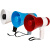 得豫工品 录音扩音器 多功能手持喇叭救援喊话器 红白240秒录音 一个价