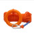 百舸 水上漂浮救生绳8mm直径30米反光救生绳+1钩+1圈（塑料手环）