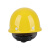 雷赢（LEIYING）LY035-O型黄色 玻璃钢安全帽