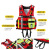 鸣固 救生衣 大浮力成人重型激流救生衣专业水域救援 190N红色激流救生衣