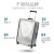 京佳行李箱保护套拉杆箱套行李箱保护套透明PVC旅行箱皮箱防尘罩 18寸