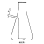 插管三角瓶GB/T12574滴定瓶喷气燃料总酸值滴定瓶500ml总酸值