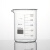 玛仕福 高硼硅玻璃烧杯 耐高温刻度杯 加厚玻璃量杯 实验用烧杯 50ml（5个） 