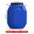 建功立业塑料化工桶GY5420酵素桶塑料桶沤肥耐摔水桶25L蓝色方桶
