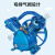 福奥森 活塞式空压机机头打气泵双缸工业高压三缸空气压缩机泵头配件 W-0.9/12.5