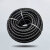 创优捷 阻燃电线电缆螺旋缠绕管 线缆装饰防冻保护套管 黑色 内径74mm 长5米