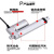 澜世 直流电机大推力电动推杆12V24V升降伸缩器开窗器密室电缸交流220V 备件 1500mm行程 