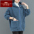 俞兆林（YUZHAOLIN）女装外套2023年新款洋气40-50岁特大码350斤胖mm开衫加厚羊羔绒女 紫红色 XXS建议30-40斤