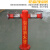宽选工品 消防栓 室外消火栓 地上栓 消防器材 SS100/65-1.6三铜高（1.16米）